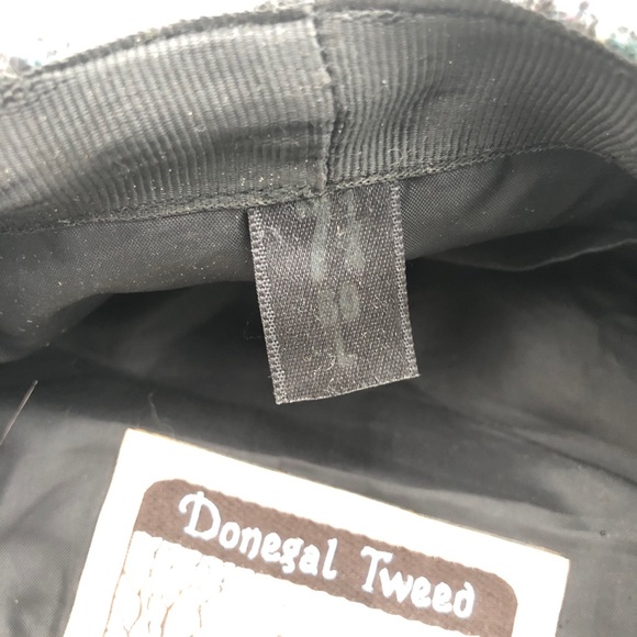 Authentic Donegal Tweed Irish Wool Newsboy Cap - Picture 3 of 4